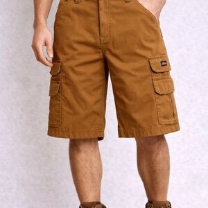 Dickies Carhartt-Style Tan Cargo Shorts